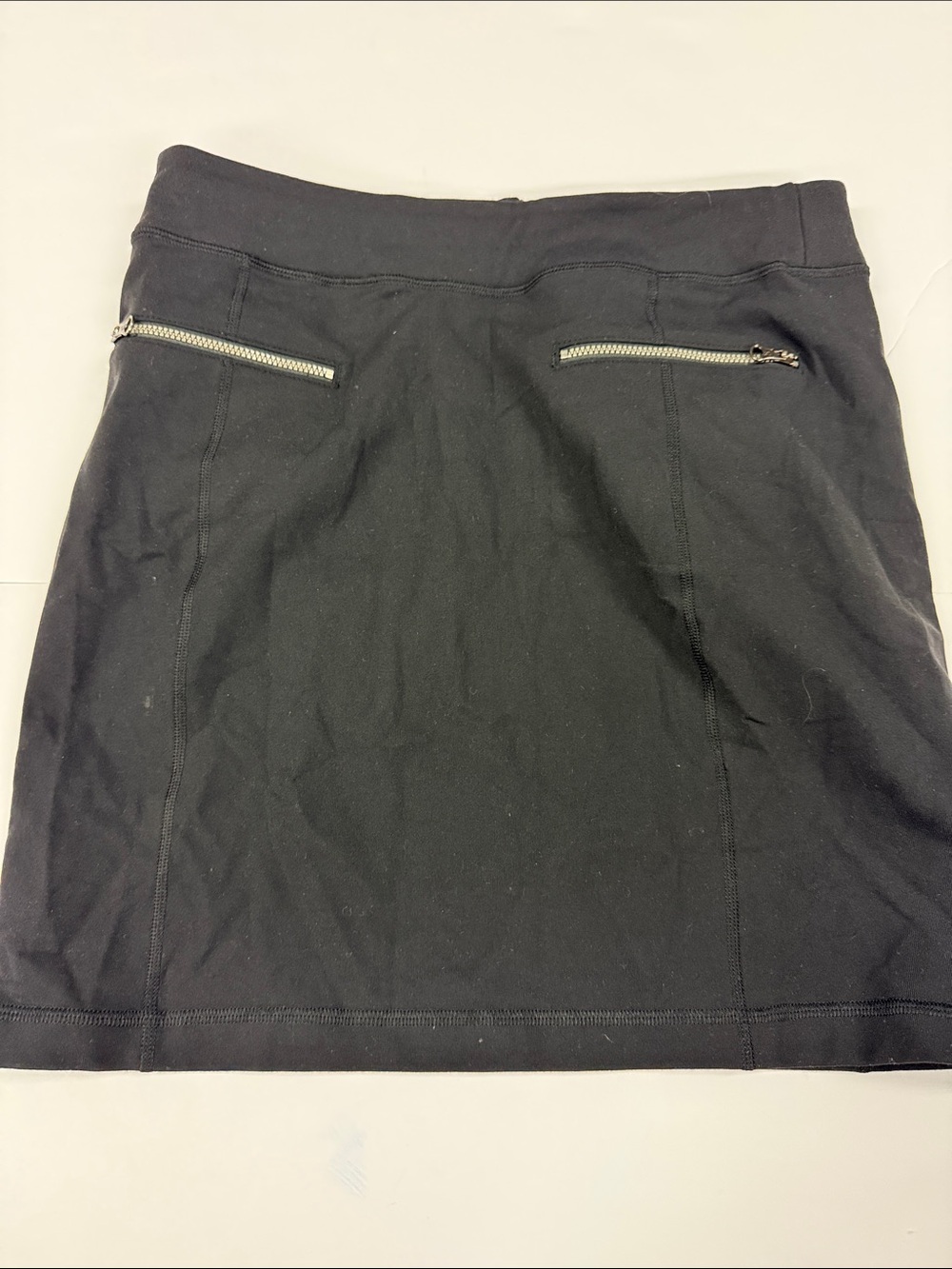 lululemon athletica Black Zip-Pocket Pencil Skirt